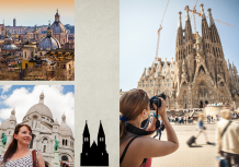 Calatoria noastra prin Europa fotocarte, 20x30 cm