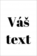 Magnet Textul tau, 5x8 cm