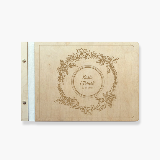Album de lemn Nunta noastră, 34x23 cm