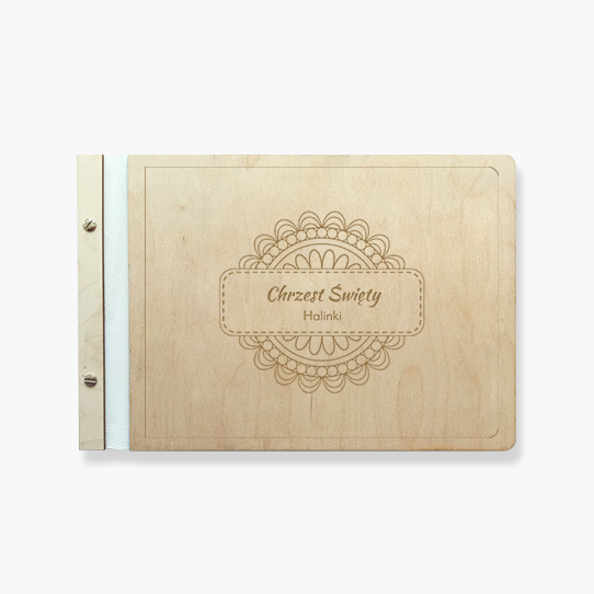 Album de lemn Ornamentat, 34x23 cm