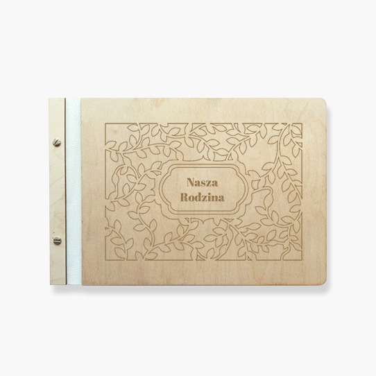 Album de lemn Familial, 34x23 cm