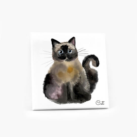 Tablou, Pisică, 30x30 cm