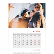 Calendar triptic, Proiectul tău, 30x70