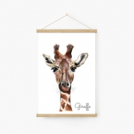 Tablou pe șnur, Giraffe, 20x30 cm