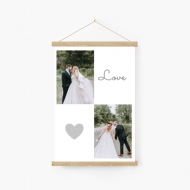 Tablou pe șnur, Love wedding, 20x30 cm