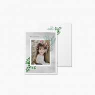 Felicitari personalizate Grey Christmas, 15x20 cm