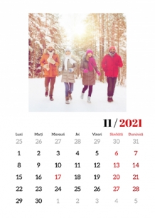 Calendar, Captează amintirile, 30x40 cm