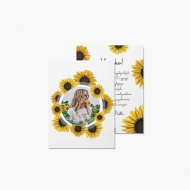 Felicitari personalizate Floarea Soarelui, 15x20 cm