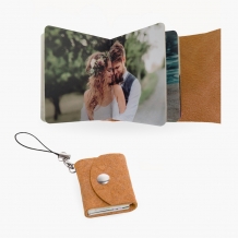 Mini-album Mini-albumul Brown, 3,5x4,5 cm