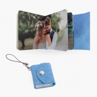 Mini album Mini Fotocarte albastru, 3,5x4,5  cm