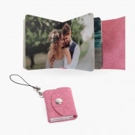 Mini album Mini Fotocarte roz, 3,5x4,5  cm