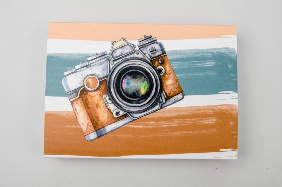 Cutie pentru plicuri, Aparat retro, 17x12 cm