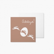 Felicitari personalizate Alleluja!, 14x14 cm
