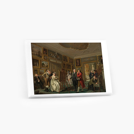 Tablou, Galeria de artă a lui Jan Gildemeester Jansz, Adriaan de Lelie, 1794 - 1795, 30x20 cm