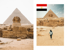 Egipt - Aventură de vacanță fotocarte, 20x30 cm