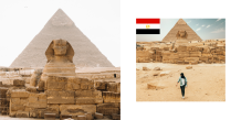 Egipt - Aventură de vacanță fotocarte, 20x20 cm