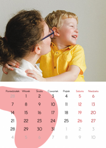 Calendar de perete, Calendar Scolar , 20x30-A4 cm