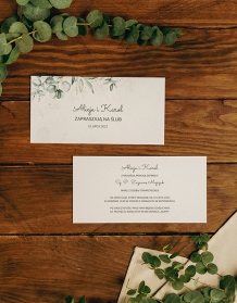 Invitație, Colecția Botanică