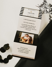 Invitație, Colecție Elegantă