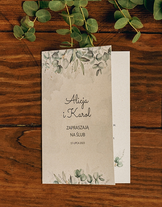 Invitație, Colecția Botanică