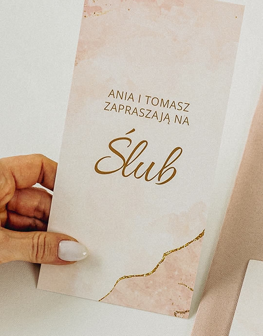 Invitație, Colecția Glamour
