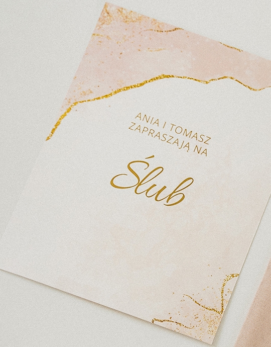 Invitație, Colecția Glamour
