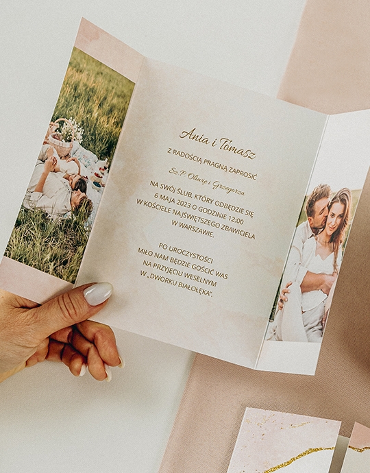 Invitație, Colecția Glamour