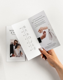 Invitație, Colecție Minimalist