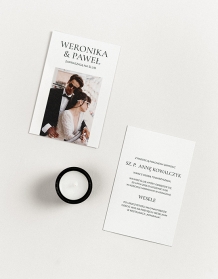 Invitație, Colecție Minimalist