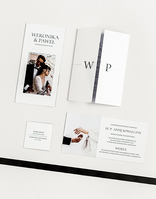 Invitație, Colecție Minimalist