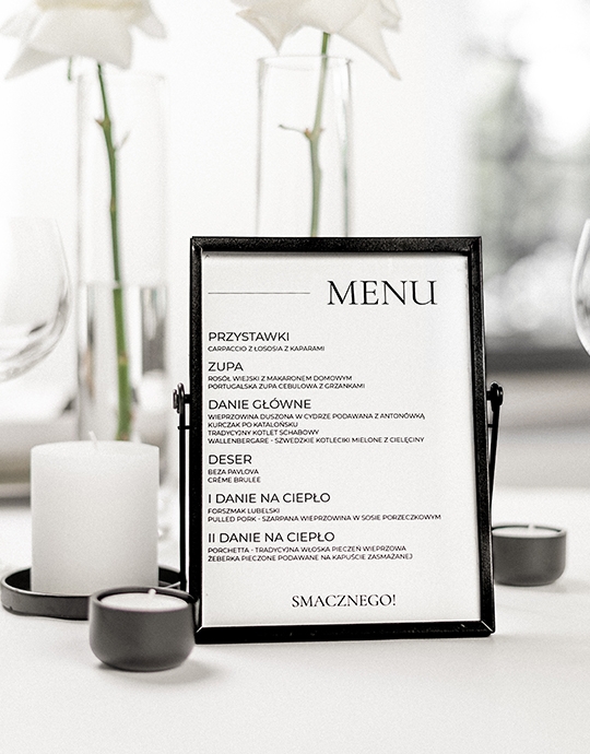Ro_menu, Colecția Minimalistă - versiunea 1