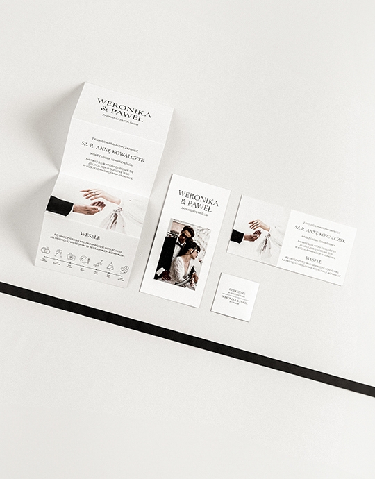 Invitație, Colecție Minimalist