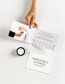 Invitație, Colecție Minimalist