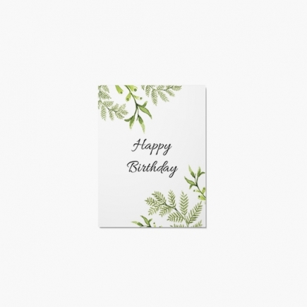 Felicitare personalizată La mulți ani, 10x15 cm