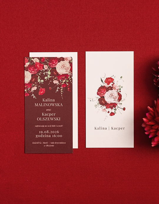 Invitație, Colecție florală
