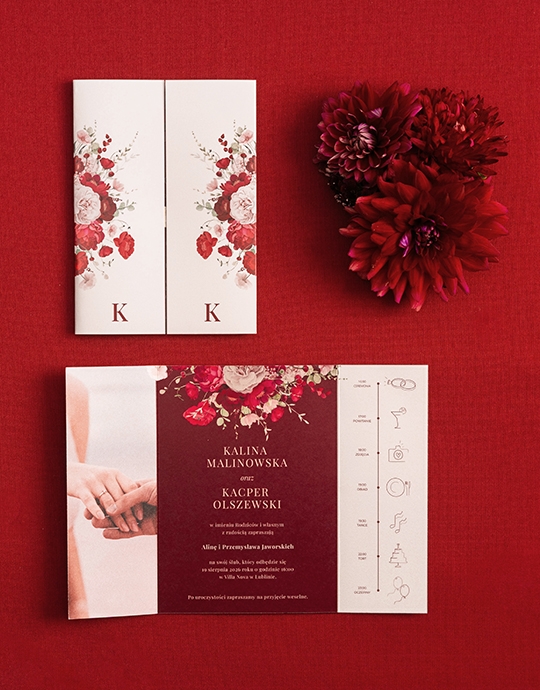 Invitație, Colecție florală