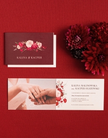 Invitație, Colecție florală