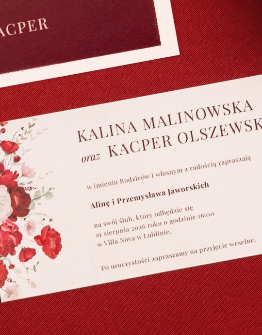 Invitație, Colecție florală