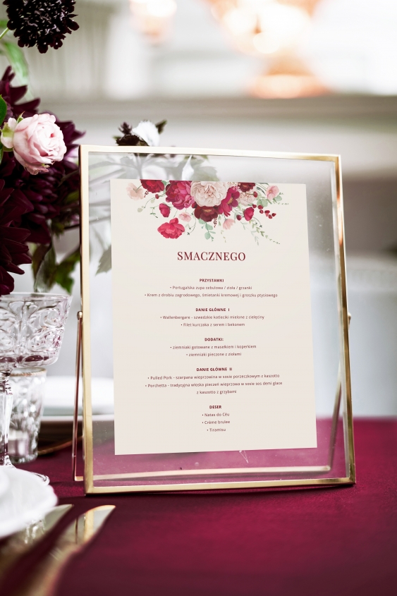 Ro_menu, Colecția Florală - versiunea 1
