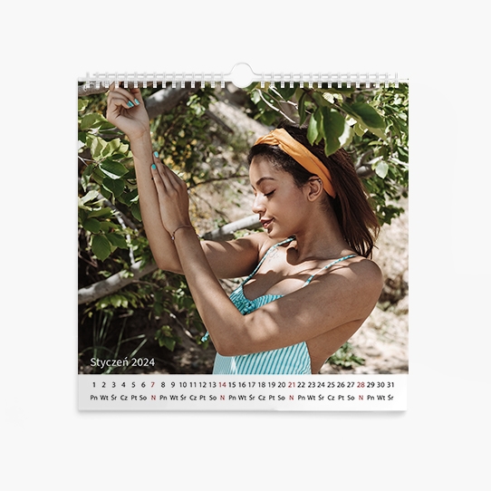 Calendar de perete, Proiectul tău de calendar pătrat, 30x30