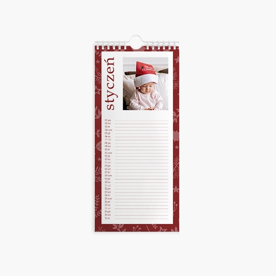 Calendar de Bucătărie, Proiectul tău de calendar de bucătărie, 15x30