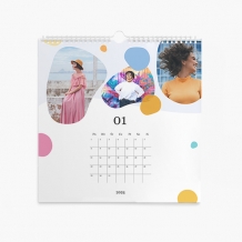 Calendar de perete, Proiectul tău calendar pătrat, 30x30