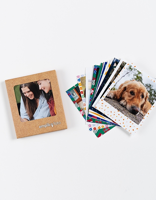 Set de 20 de imprimeuri retro cu cutie
