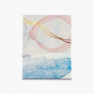 Album foto Watercolor albastru - 200 poze, 10x15 cm