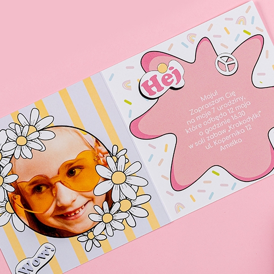 Invitație, Colecția Daisy
