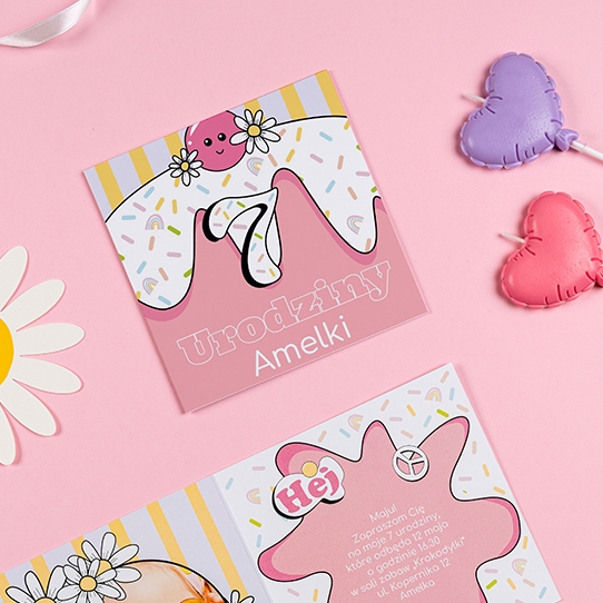 Invitație, Colecția Daisy