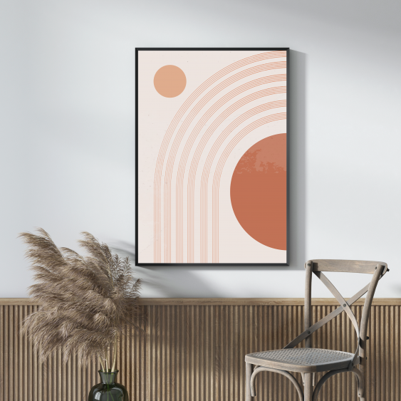 Poster, Colecția Simplă - Teracotă, 50x70