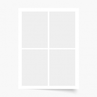 Poster, Posterul tău, 4 elemente, 30x40 cm