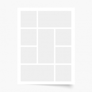 Poster, Posterul tău, 9 elemente, 30x40 cm