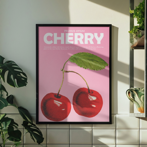Poster, Fructe - Cireșe, 21x30